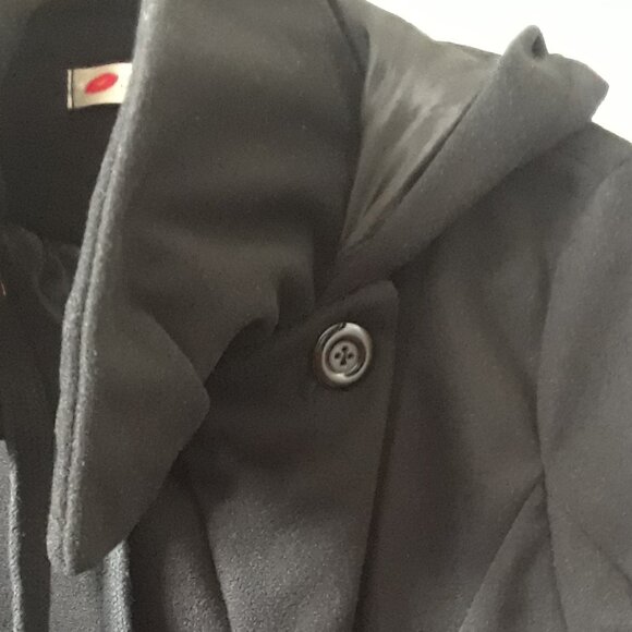 Long Princess Swing Coat With Hood - Picture 16 of 16